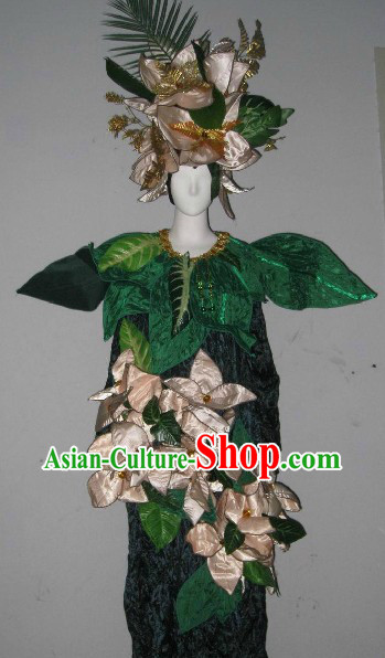Forest Cosplay Stage Performance Dance Costumes Complete Set
