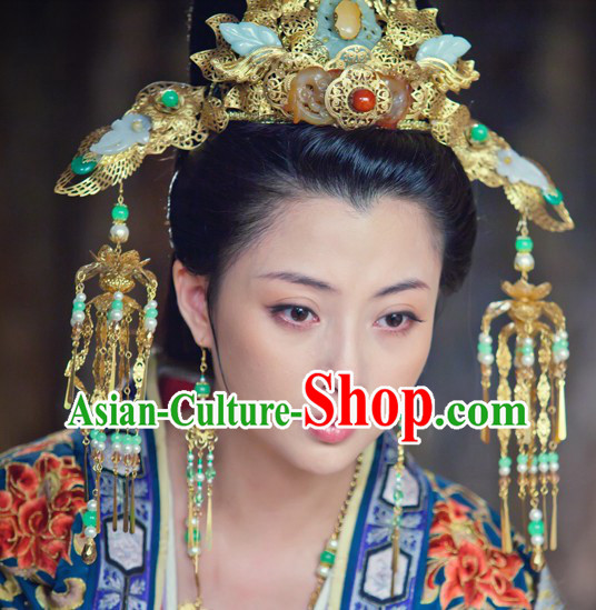 Traditional Ancient Chinese Imperial Palace Empress Hair Accessories Set