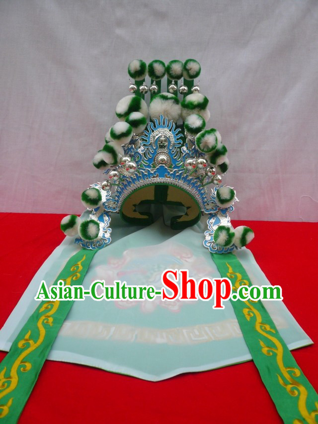 Traditional Chinese Opera General Hat