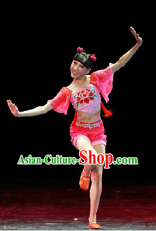 Folk Dance Costumes and Headdress Complete Set for Women