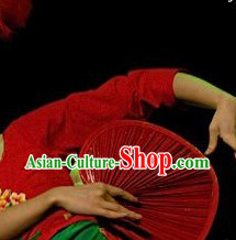 Traditional Handmade Asian Dance Fan Prop