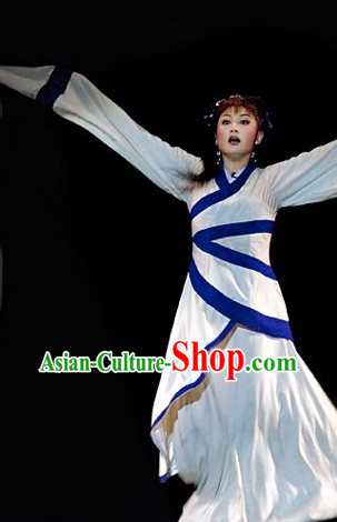 Long Shuixiu Stage Performance Costumes Complete Set for Women