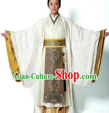Ancient Prime Minister Hanfu Clothing for Men