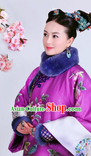 Qing Dynasty Imperial Palace Princess Outfit for Women