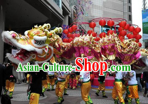 Supreme Chinese New Year Parade Celebration Dragon Dance Costumes Complete Set