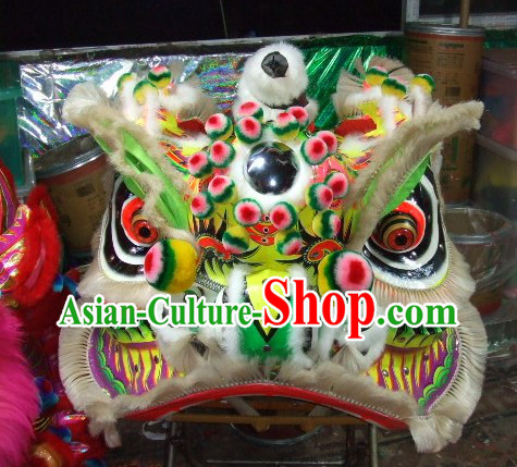 Classical Fut San Style Lion Dance Costumes Complete Set