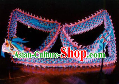 Competition Celebration and Parade Glow in Dark Dragon Dancing Costumes Complete Set