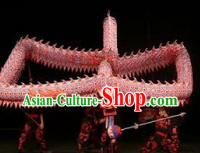 Supreme Happy Events Celebration Fluorescent Dragon Dancing Costumes Complete Set