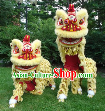 Supreme Chinese New Year Cute Hoksan Lion Dance Costumes Complete Set