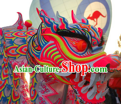 Southern Style Illuminated Dragon Dance Costumes Complete Set