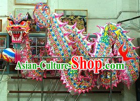 Professional Luminous Dragon Dance Costume for 9-10 Adults