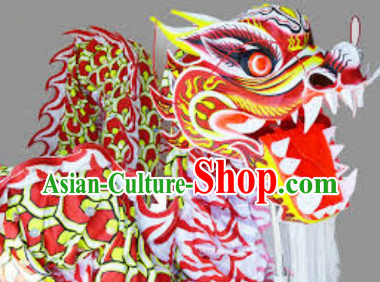 Traditional Chinese Dragon Dance Costume Complete Set for Men