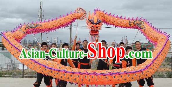 Supreme Dragon Dance Head and Costumes Complete Set