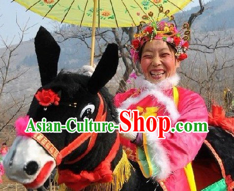 Chinese Lunar New Year Donkey Costume for Adults