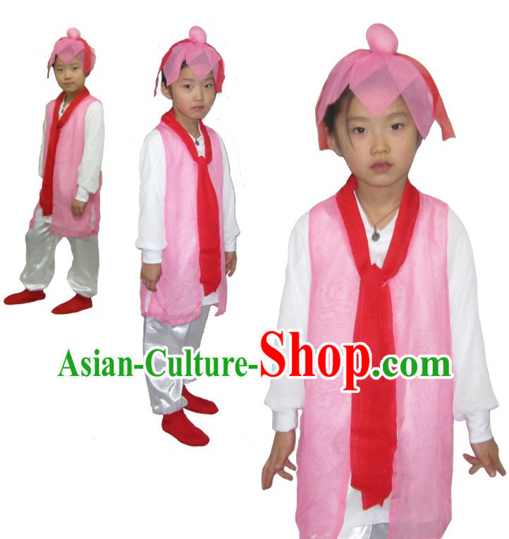 Ancient Chinese Stage Performance Student Costumes for Children