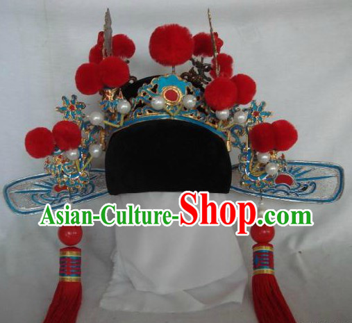 Chinese Classical Bridegroom Wedding Hat