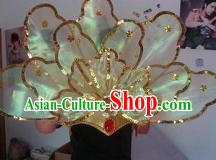 Chinese Classical Dancing Big Flower Headpiece for Women