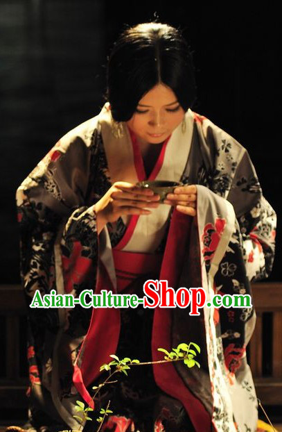 Ancient Chinese Beauty Hanfu Clothing Complete Set for Women