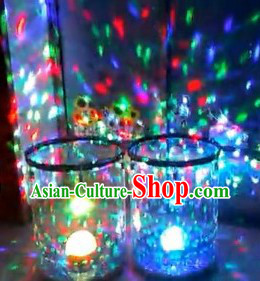 Multi-color LED Lights Sound Control Stage Performance Drum