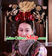 Qing Dynasty Phoenix Hair Accessories for Women