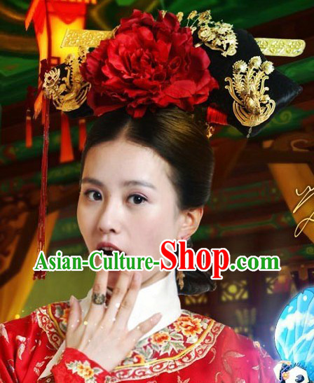 Qing Dynasty Chinese Imperial Princess Phoenix Headpieces