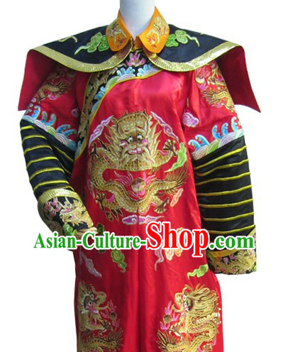 Chinese Qing Dynasty Imperial Prince Wedding Dress for Men