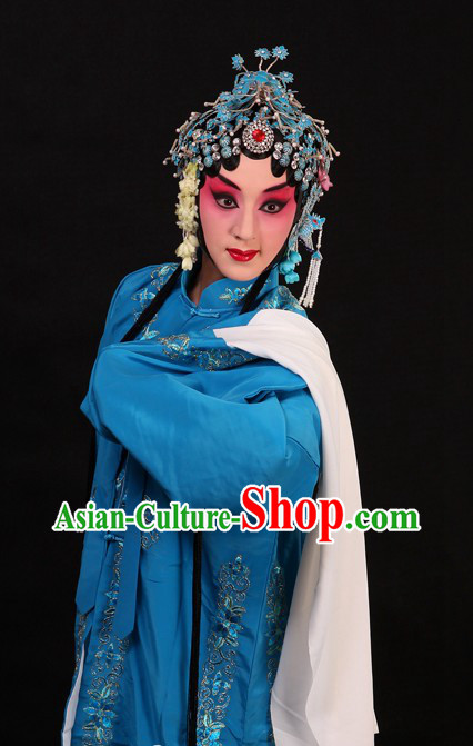 Chinese Opera Qing Yi Faithful Lover Costumes for Women