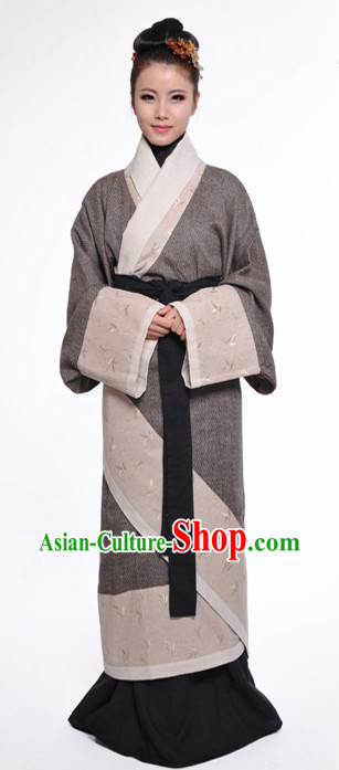 Ancient Chinese Han Dynasty Dresses for Women