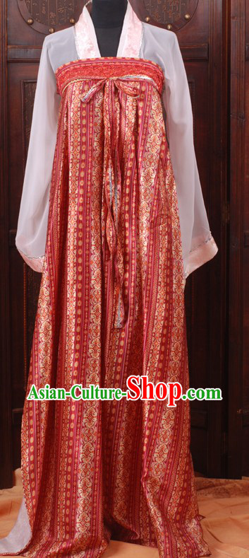Ancient Chinese Tang Dynasty Ruqun Costumes for Women