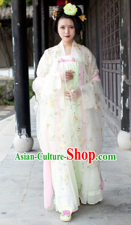 Traditional Chinese Tang Dynasty Spring Clothing for Women