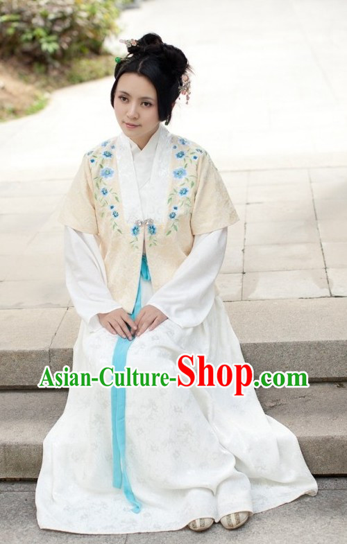 Traditional Chinese Han Dynasty Spring Clothes for Women