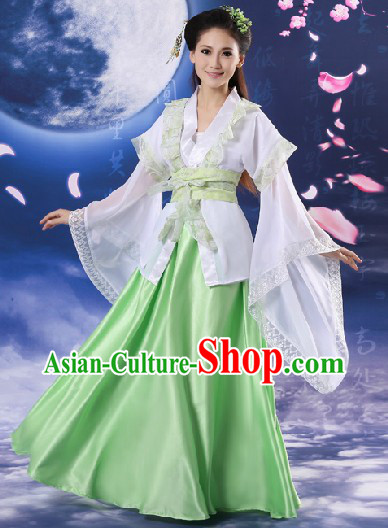 Ancient Chinese Beauty Hanfu Clothing Complete Set for Women