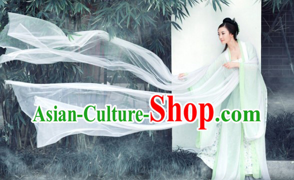 Ancient Chinese Fairy Costumes Complete Set for Women