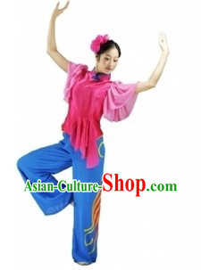 Traditional Chinese Yangge Dance Costumes for Women