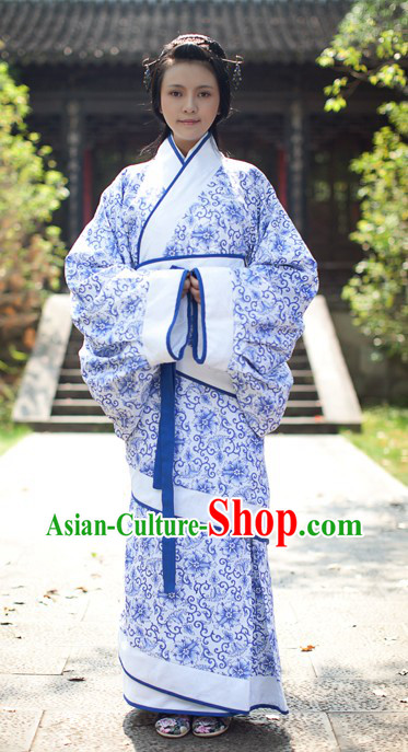 Ancient Chinese Han Dynasty Clothes for Women