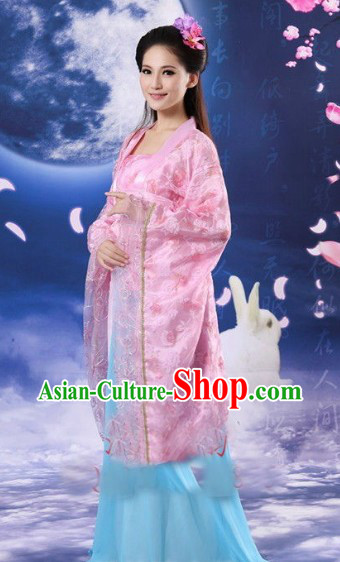 Ancient Chinese Spring Han Fu Clothing for Women