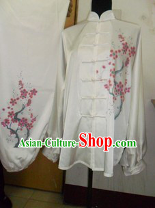 Traditional Chinese White Silk Martial Arts Supplies