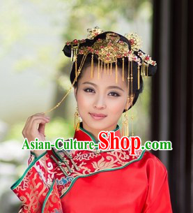 Chinese Classical Wedding Bridal Headdress