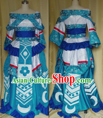 Chinese Ancient Princess Costumes Cosplay Complete Set