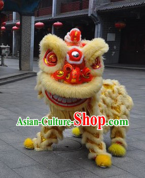 Lucky Opening and Celebration Lion Dance Costume Complete Set