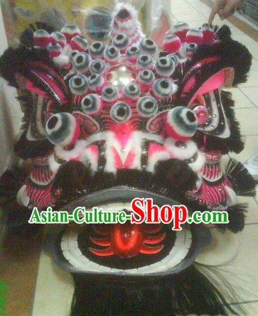 Many Pom Poms Lion Dance Supplies Head for Sale