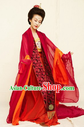 Imperial Tang Palace Gu Zhuang Han Fu Apparel Set for Women