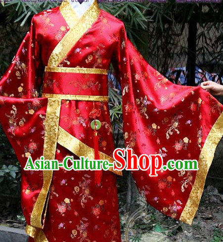 Ancient Traditional Chinese Bridegroom Wedding Clothes