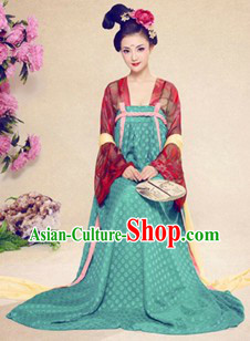 Ancient Chinese Tang Dynasty Clothing for Women