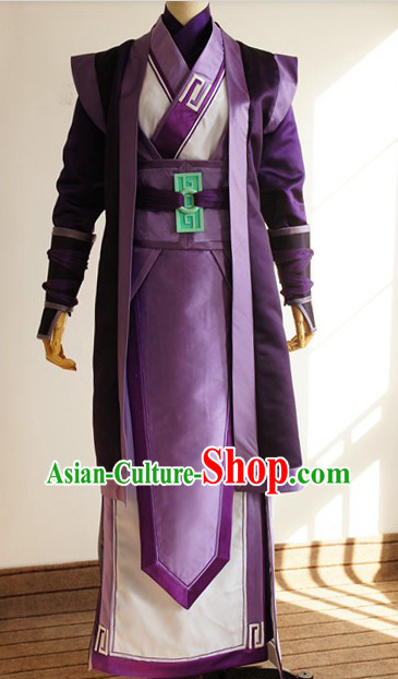 Ancient Legend of Sword and Fairy Swordsman Cosplay Clothing Complete Set