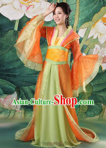 Ancient Chinese Tang Dynasty Dresses for Women