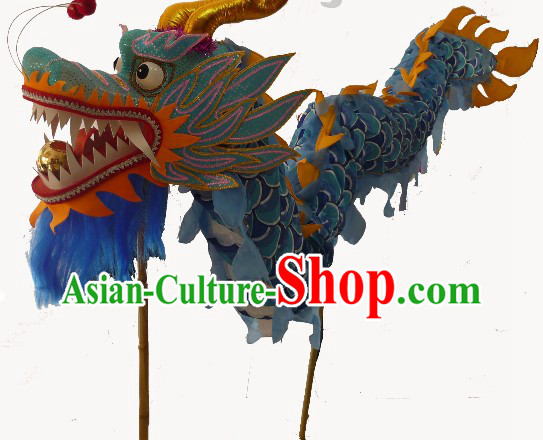 Traditional Chinese Dragon Dance Costumes for Three or Four Adults
