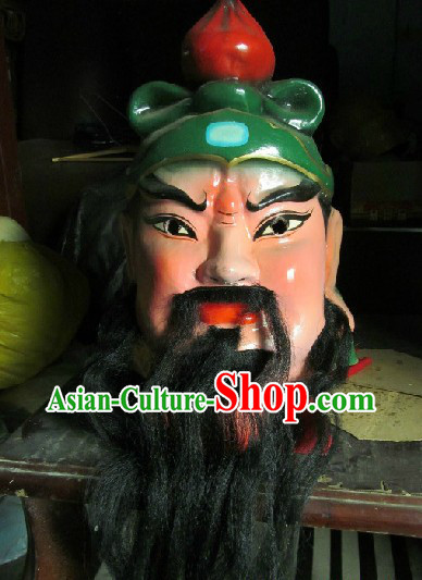 Traditional Zhang Fei Gwan Gong Mask