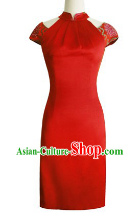 New Chinese Style Evening Dress Ball Cheongsam Qipao