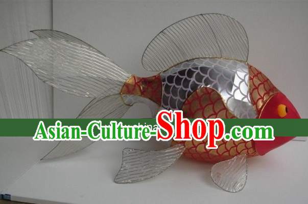 Traditional Chinese New Year Goldfish Carp Lanterns